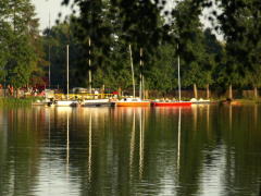widok na jezioro z Czterech Świerków