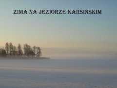 Specjalna oferta zimowa "Cztery Świerki" - Bory Tucholskie -narty na jeziorze